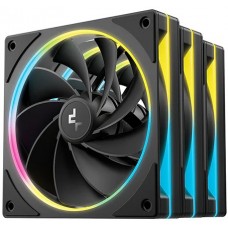 120mm Case Fan - DEEPCOOL FL12R SE 3-IN-1 Black